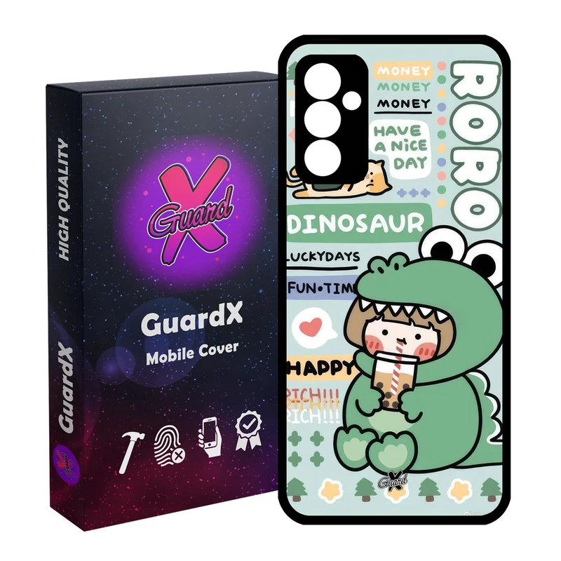 کاور گارد ایکس طرح دختر مدل Glass10659 مناسب برای گوشی موبایل سامسونگ Galaxy A14 / A14 5G
