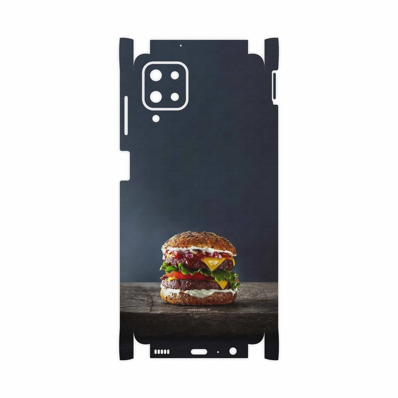 برچسب پوششی ماهوت مدل Hamburger-FullSkin مناسب برای گوشی موبایل سامسونگ Galaxy A12 Nacho