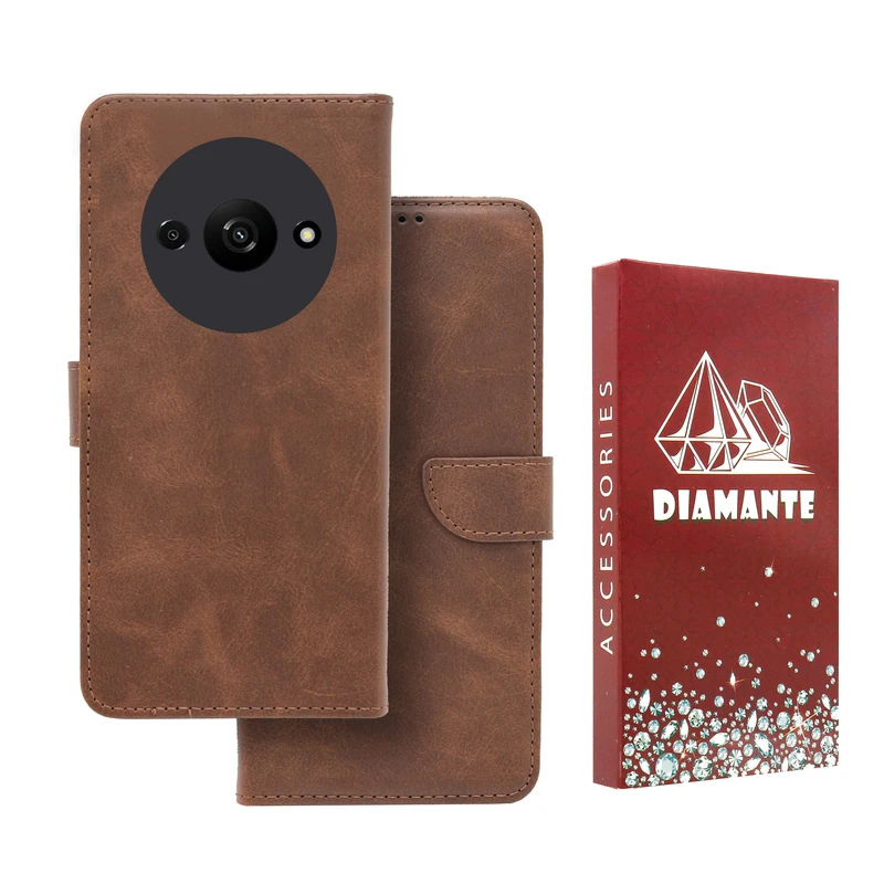 کیف کلاسوری دیامانته مدل Bers Rd مناسب برای گوشی موبایل شیائومی Redmi A06