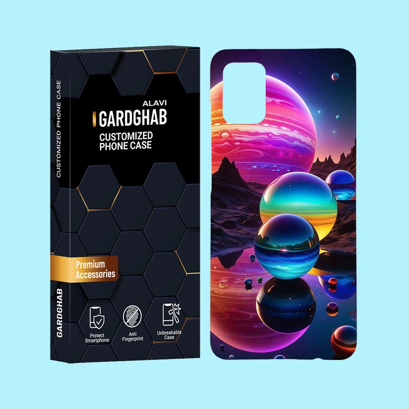 کاور گارد قاب علوی مدل هنری مناسب برای گوشی موبایل سامسونگ Galaxy A51 4G