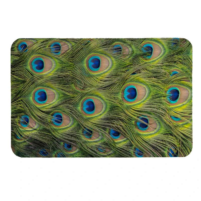 پادری  طرح پر طاووس کد 5155 سایز 50 × 70 سانتی متر