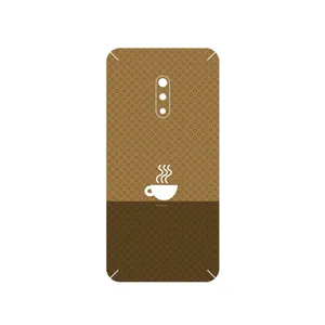 MAHOOT Minimal Cup of Coffee Icon Cover Sticker for Oppo Realme X