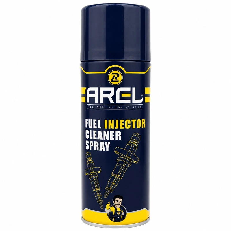 اسپری تمیزکننده و شستشوی انژکتور خودرو آرل مدل Injector Cleaner حجم 450 میلی لیتر