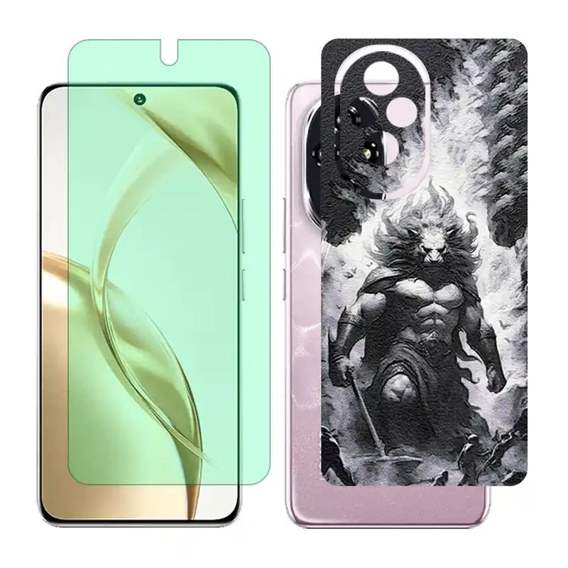 محافظ صفحه نمایش گرین لایت گلس مدل Together مناسب برای گوشی موبایل آنر 200 به همراه برچسب پوششی