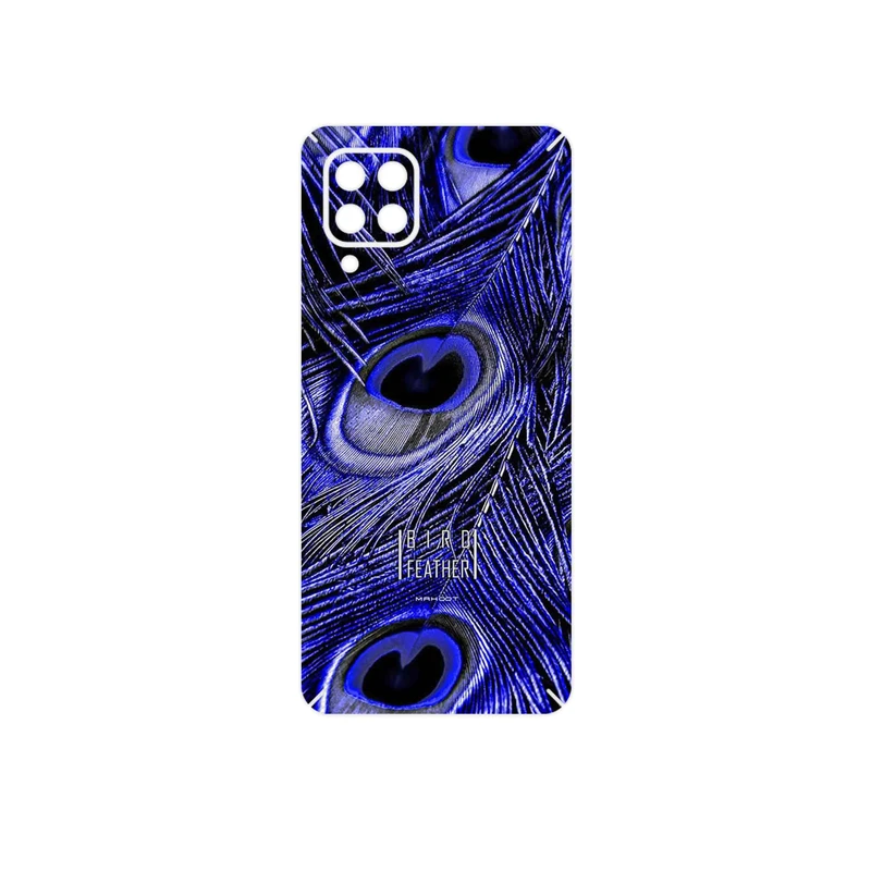 برچسب پوششی ماهوت مدل Purple Feather مناسب برای گوشی موبایل سامسونگ Galaxy M32