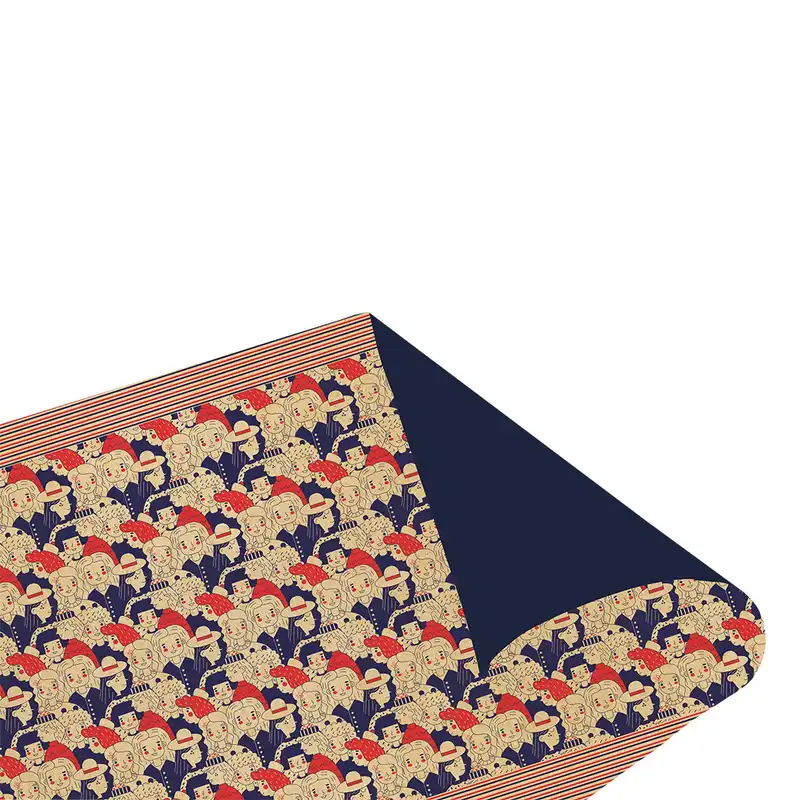 کاغذ کادو مدل تمپلات یکرو کد 259 بسته 25 عددی