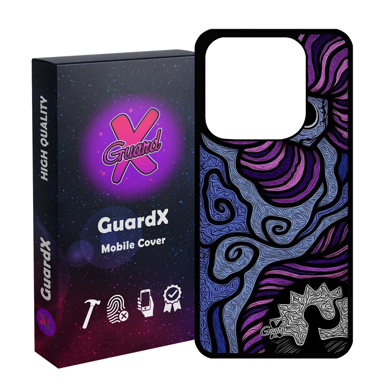 کاور گارد ایکس طرح رنگی مدل 10428 مناسب برای گوشی موبایل شیائومی Redmi Note 14 4G