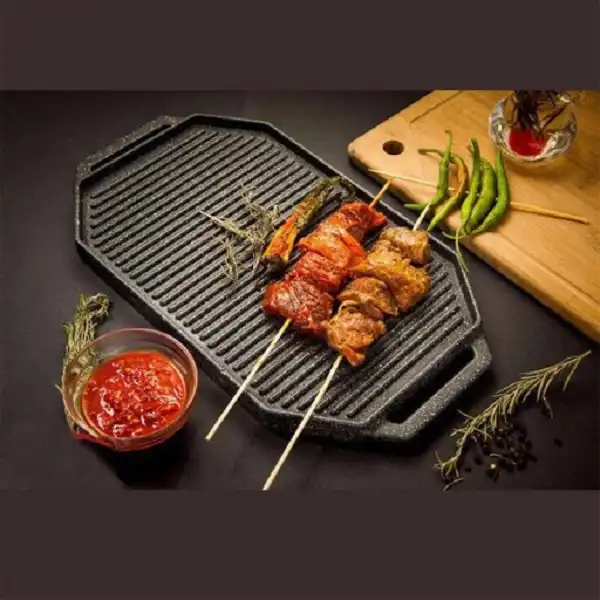 گریل مدل 8 ضلعی کد DH6010 به همراه انبر