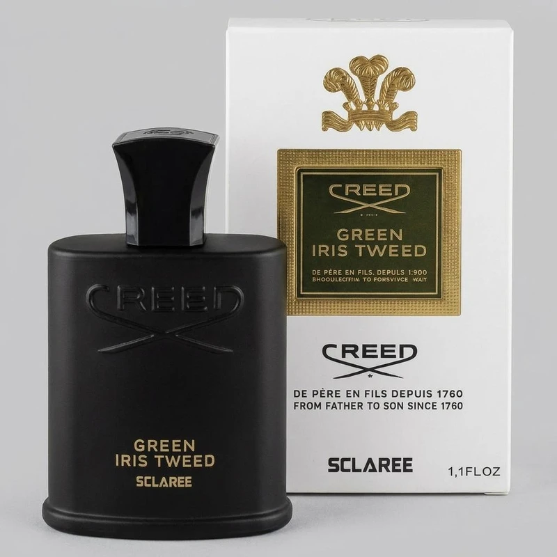 عطر جیبی مردانه اسکلاره مدل Creed Green Irish Tweed با رایحه خنک حجم 30 میلی لیتر