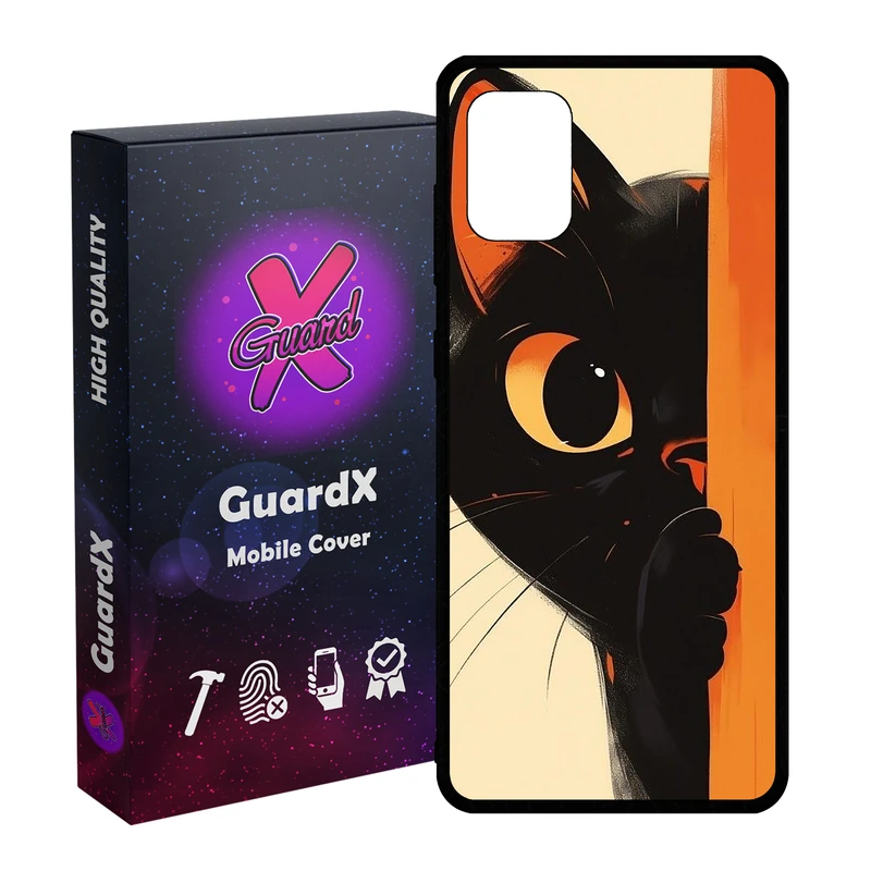 کاور گارد ایکس طرح گربه مدل 10730 مناسب برای گوشی موبایل سامسونگ Galaxy A31