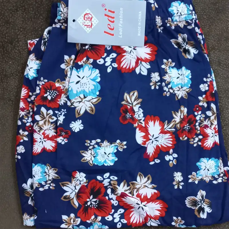 شلوارک زنانه مدل REDBL FLO رنگ سرمه ای