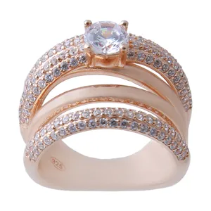  انگشتر نقره زنانه بازرگانی میلادی کد AWR_617