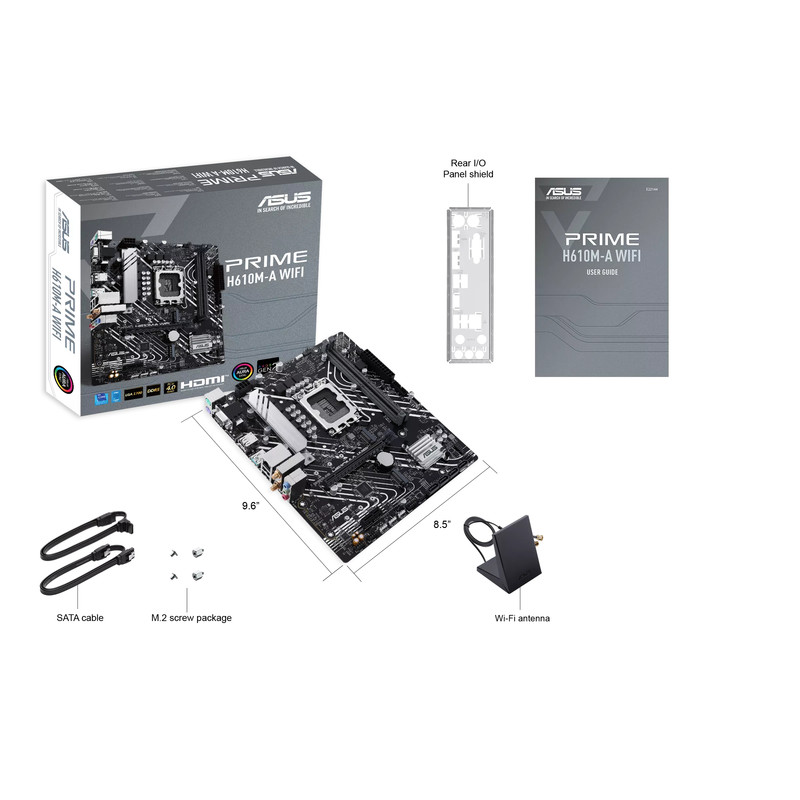 مادربرد ایسوس مدل PRIME H610M-A WIFI