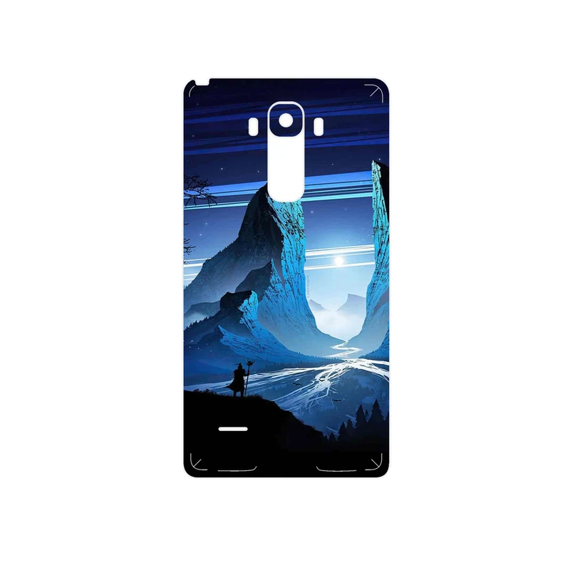 برچسب پوششی ماهوت مدل Blue Mountains Digital Art مناسب برای گوشی موبایل ال جی G4 Stylus