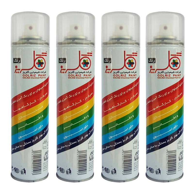 اسپری رنگ کیلر گلریز کد SUB حجم 300 میلی لیتر بسته 4 عددی اسپری رنگ کیلر گلریز کد SUB حجم 300 میلی لیتر بسته 4 عددی