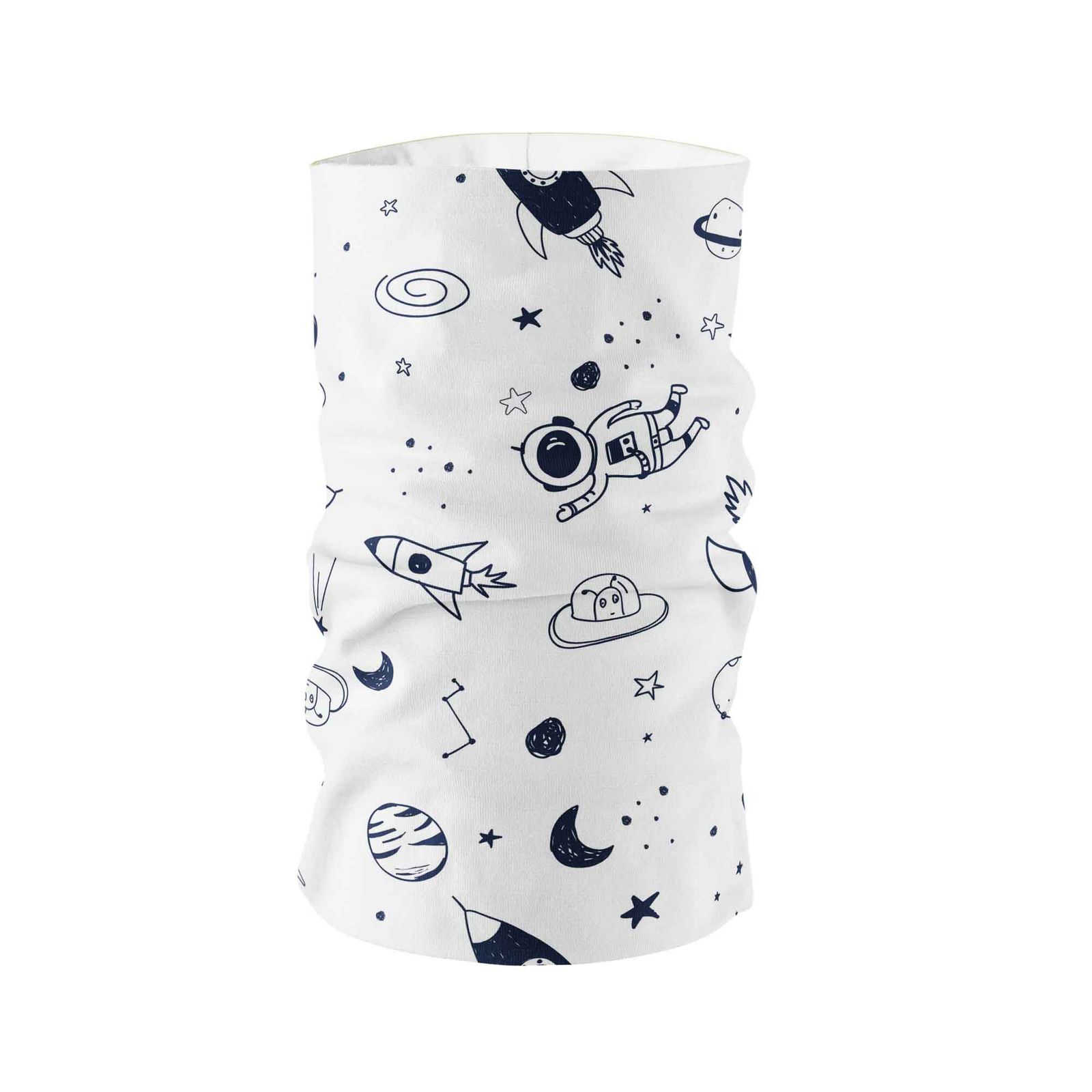 دستمال سر و گردن هاماگراف مدل spaceman -  - 1