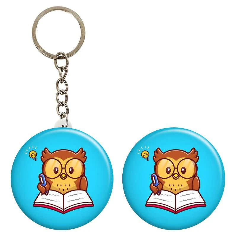 پیکسل گالری باجو طرح جغد بامزه کد owl 84 به همراه جاکلیدی