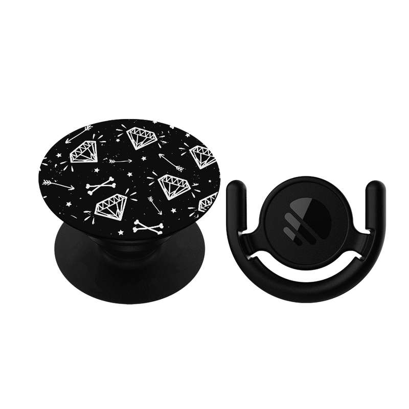 پایه نگهدارنده گوشی موبایل پاپ سوکت مگافون طرح الماس مدل 9059 به همراه پاپ کلیپ پایه نگهدارنده گوشی موبایل پاپ سوکت مگافون طرح الماس مدل 9059 به همراه پاپ کلیپ