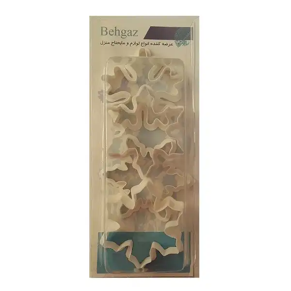 قالب شیرینی به گز مدل دانه برف مجموعه 4 عددی