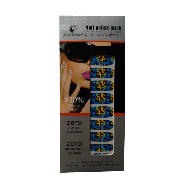 استیکر طراحی ناخن جنگشانگمئی کد 01