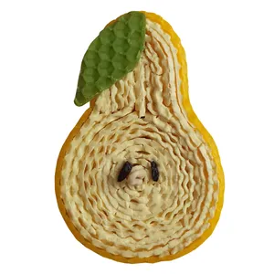 شمع مدل موم عسل طرح گلابی s