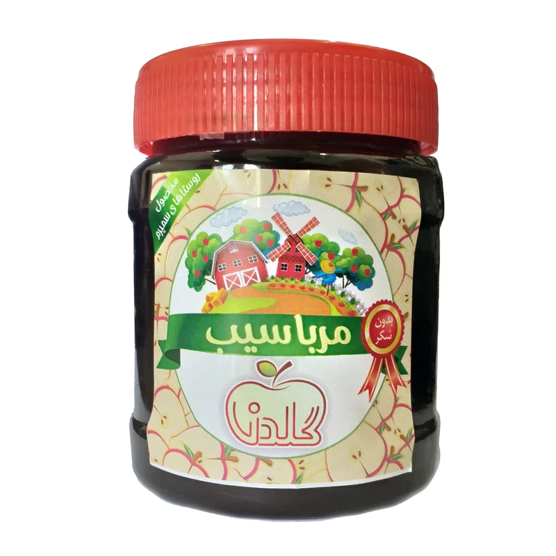 مربا سیب گلدنا - 500 گرمی