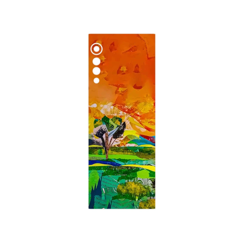 برچسب پوششی ماهوت مدل Collage of Painting مناسب برای گوشی موبایل ال جی Velvet 5G