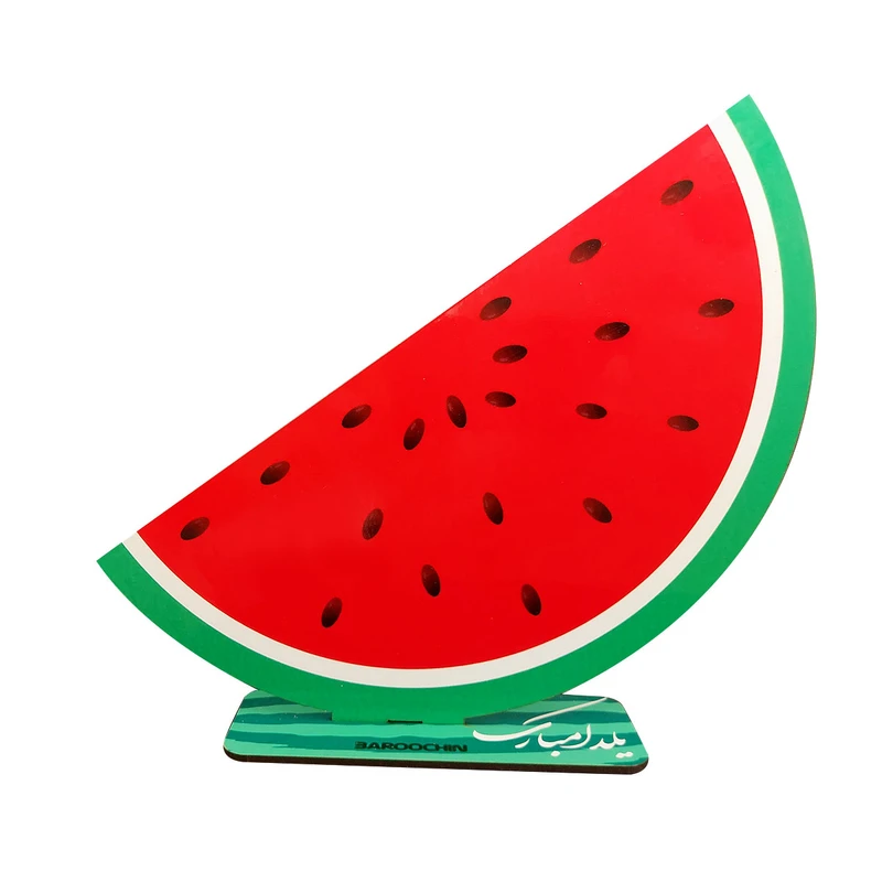 استند رومیزی تزیینی باروچین مدل هندوانه شب یلدا کد s29