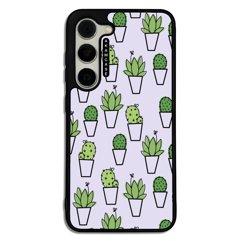 کاور آکام مدل AMC-WSGS23-CACTUS-39 مناسب برای گوشی موبایل سامسونگ Galaxy S23