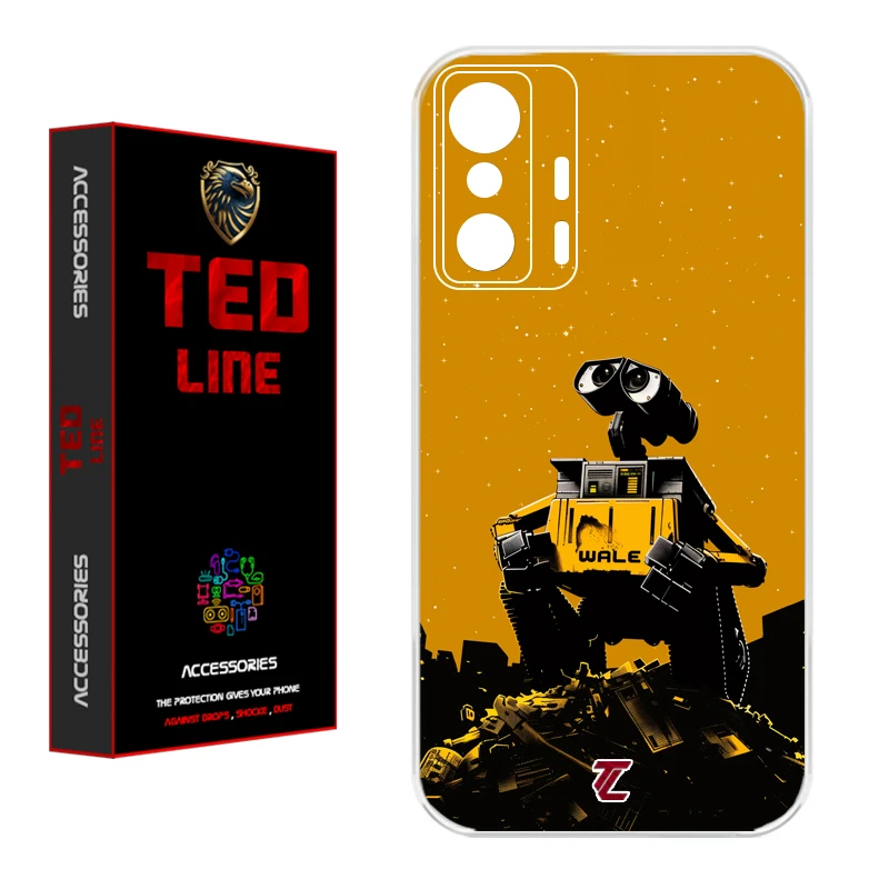 کاور تد لاین طرح ربات والی کد 1133 مناسب برای گوشی موبایل شیائومی Mi 11T / 11T Pro