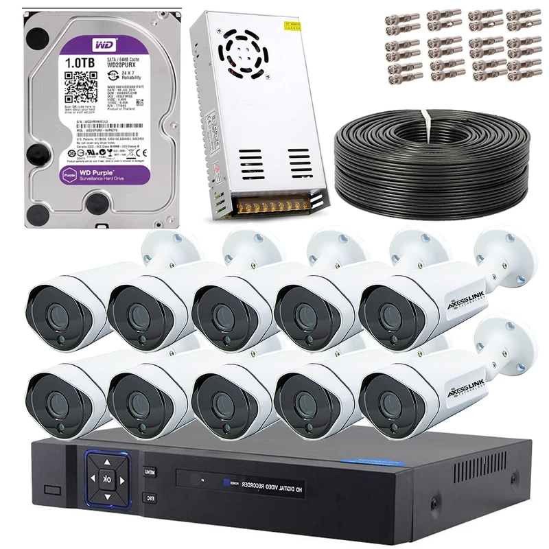سیستم امنیتی مدل AHD KIT 010 - AXESSLINK