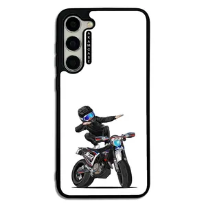 AKAM AMC-WSGS23P-MOTORCYCLE-13 Cover For Samsung Galaxy S23 Plus