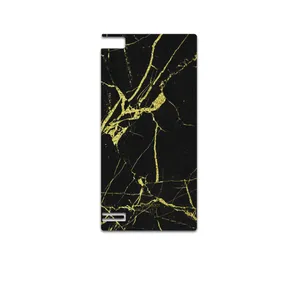 MAHOOT  Graphite-Gold-Marble Cover Sticker for BlackBerry Z3