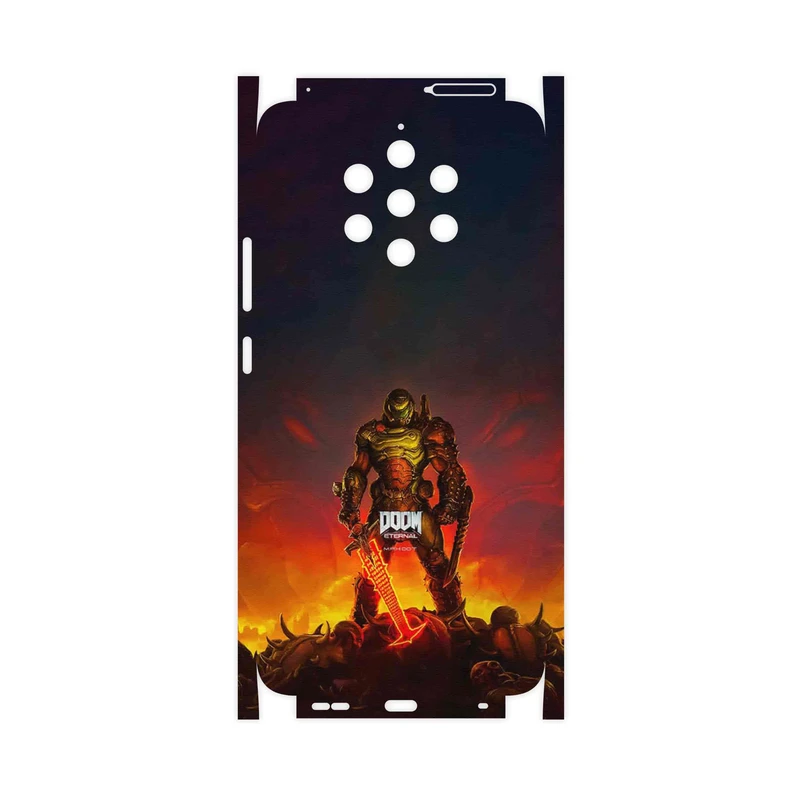 برچسب پوششی ماهوت مدل DOOM Game Series-FullSkin مناسب برای گوشی موبایل نوکیا 9 Pureview