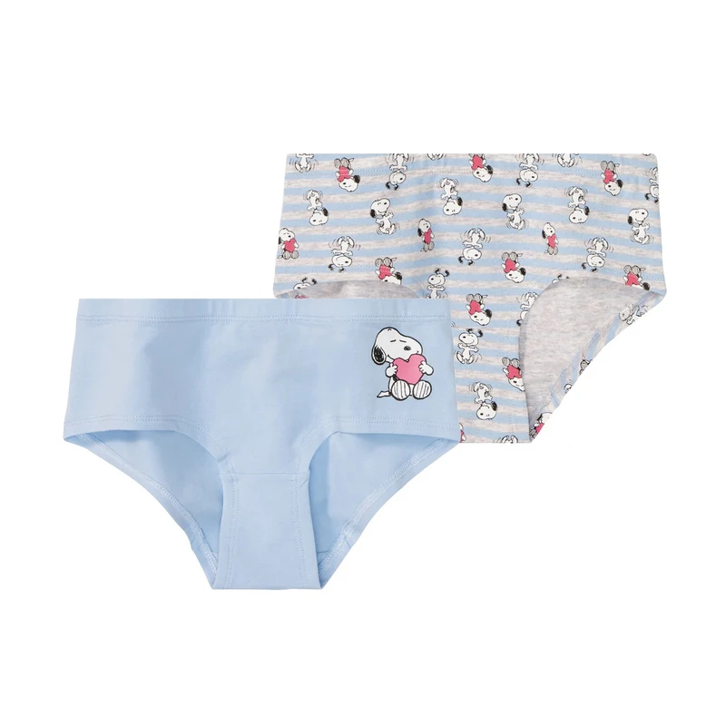 شورت دخترانه اسلیپ پیناتس مدل snoopy بسته 2 عددی