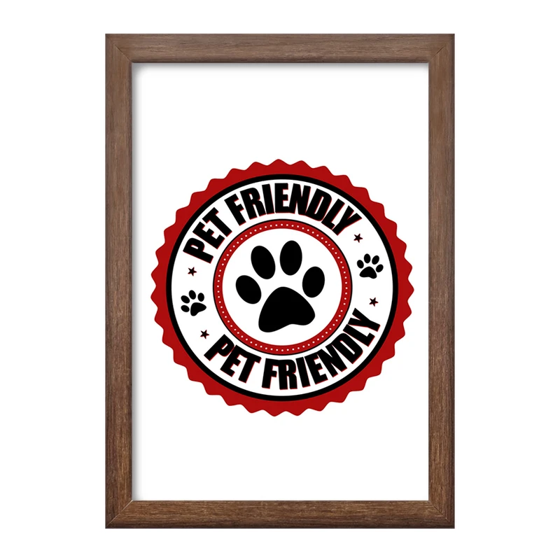 تابلو خندالو طرح حمایت از حیوانات کد 27365