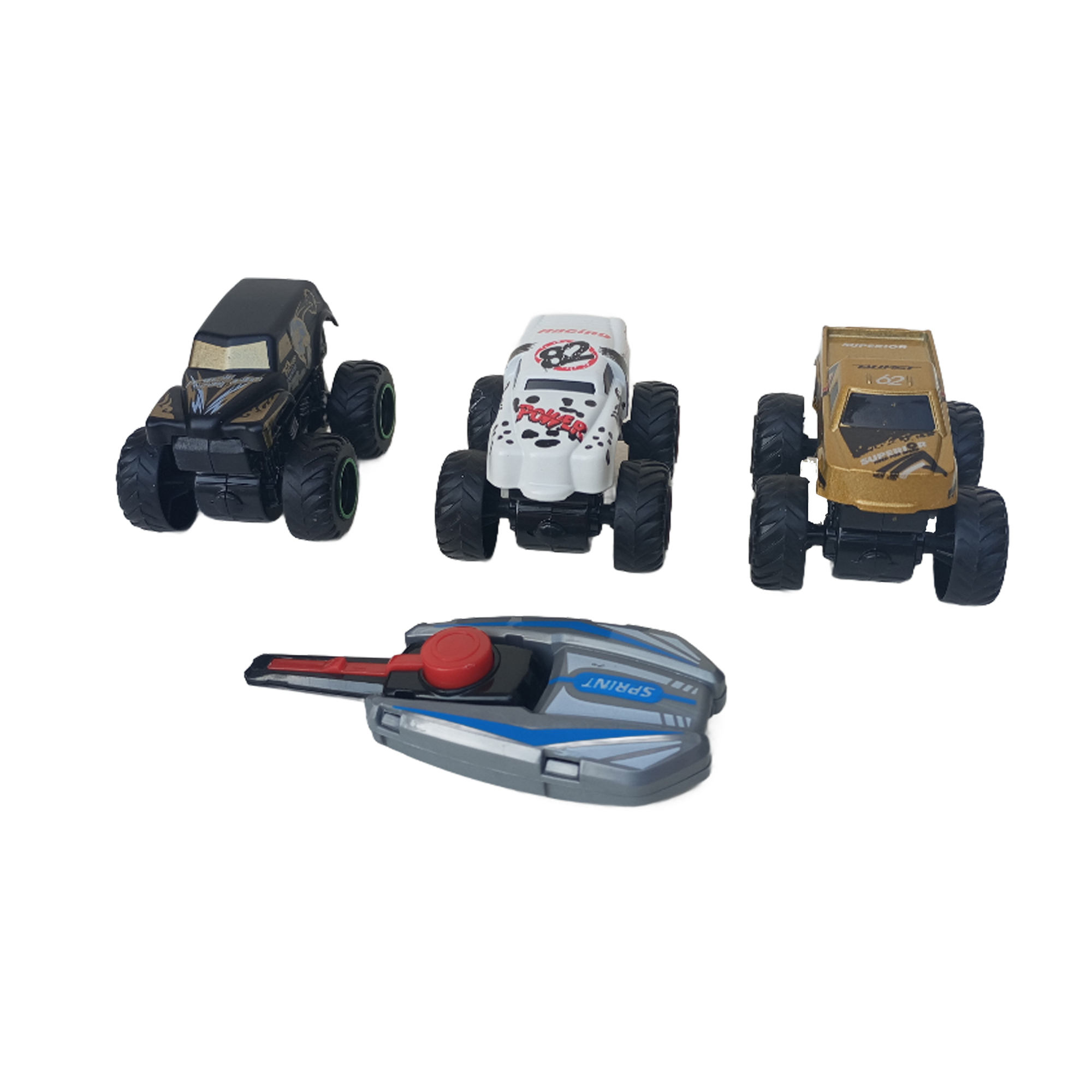 ماشین بازی مدل پرتابی گاما کد 566 مجموعه 4 عددی