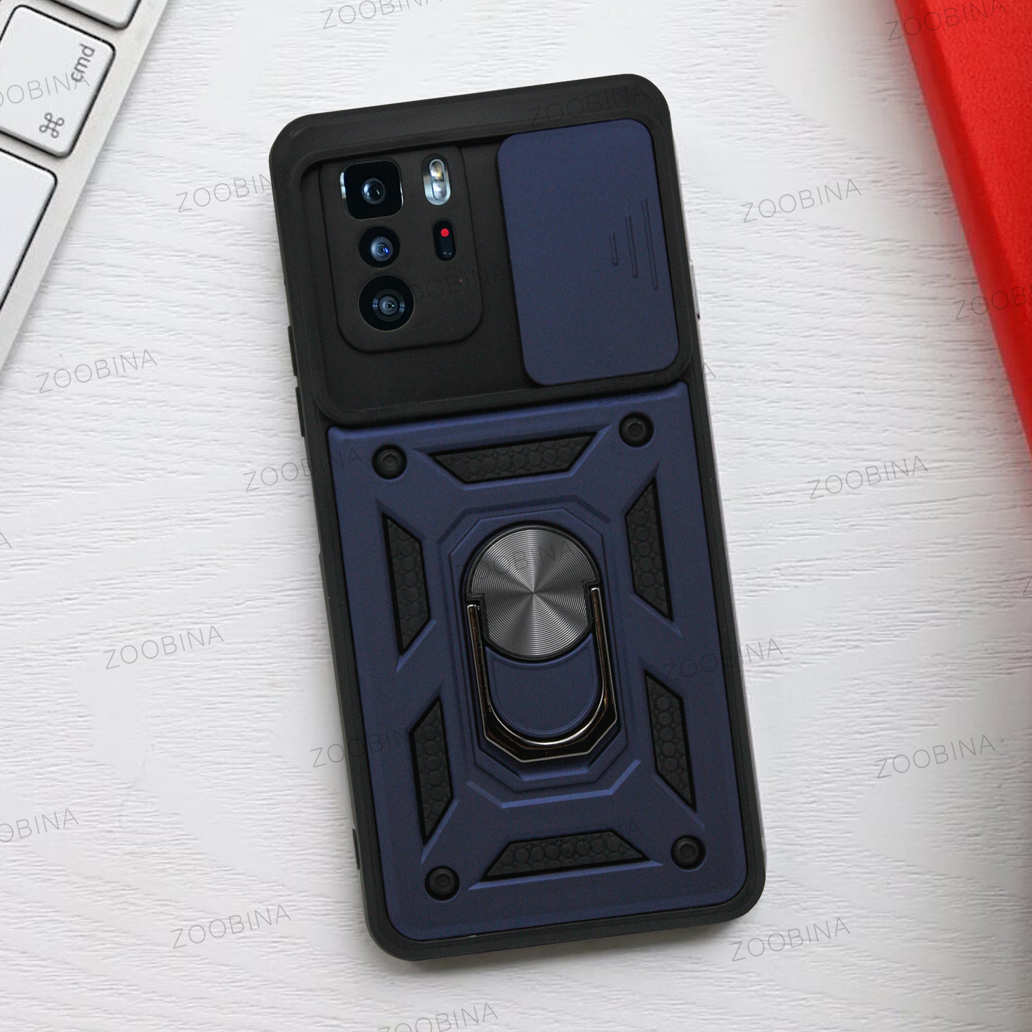 کاور زوبینا مدل vision مناسب برای گوشی موبایل شیائومی Redmi Note 10 Pro 5G / Poco X3 GT