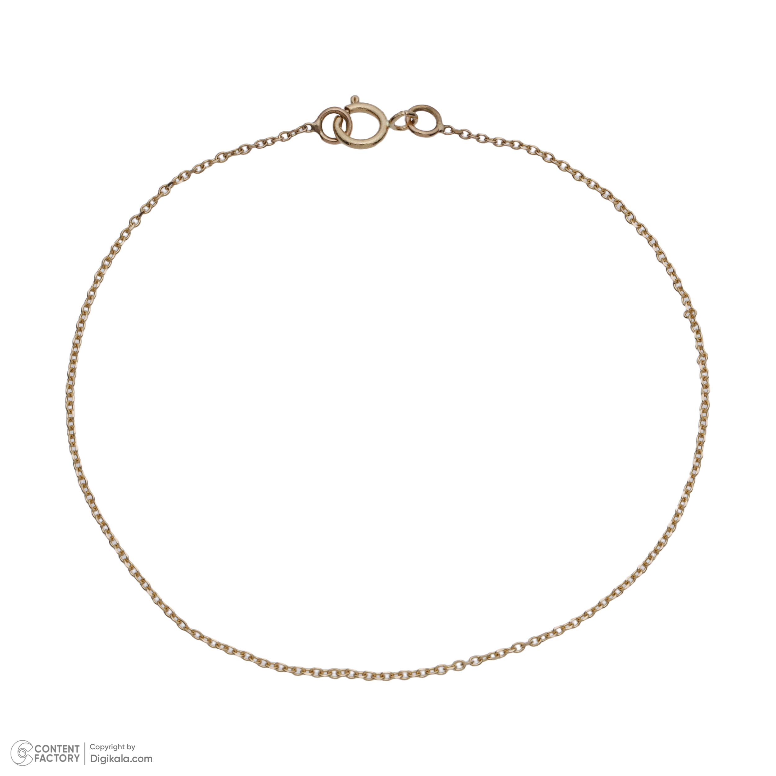 دستبند طلا 18 عیار زنانه پرسته مدل wbc141 -  - 2