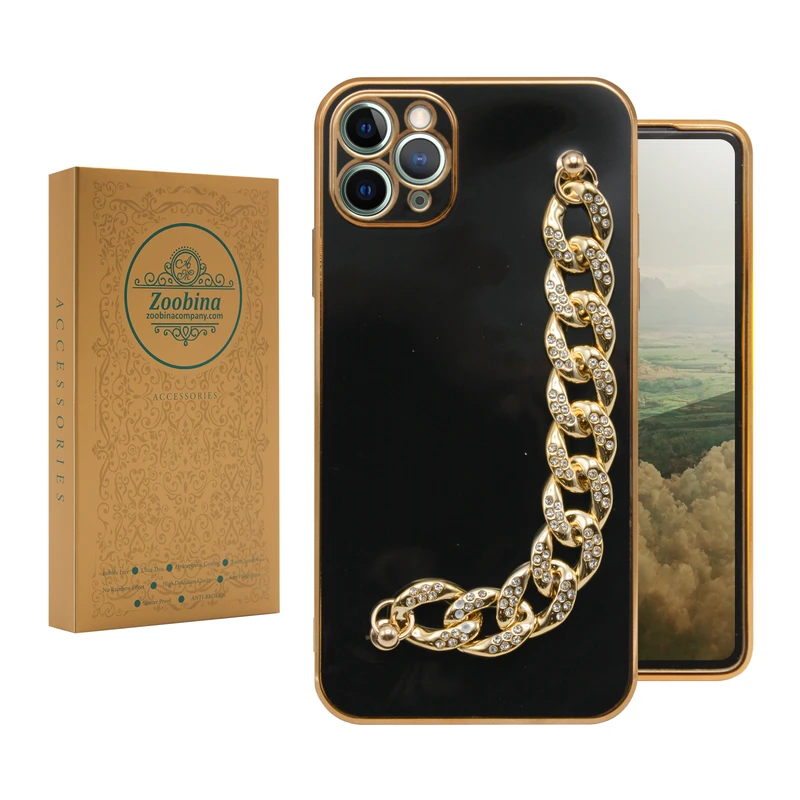 کاور زوبینا مدل Cartier مناسب برای گوشی موبایل اپل iPhone 11 Pro Max  به همراه آویز
