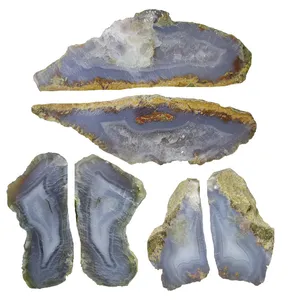 سنگ راف عقیق مدل B 12 مجموعه 6 عددی