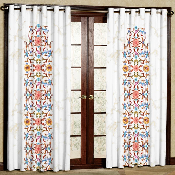 پرده مدل چاپی هازان پانچی کد495 سایز 200x140 سانتی متر