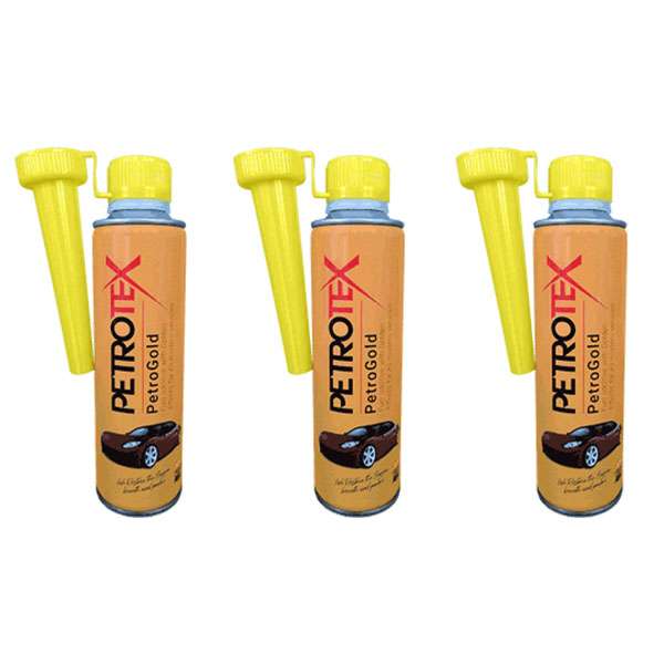 مکمل سوخت خودرو پتروتکس مدل petro حجم 300 میلی لیتر بسته 3 عددی