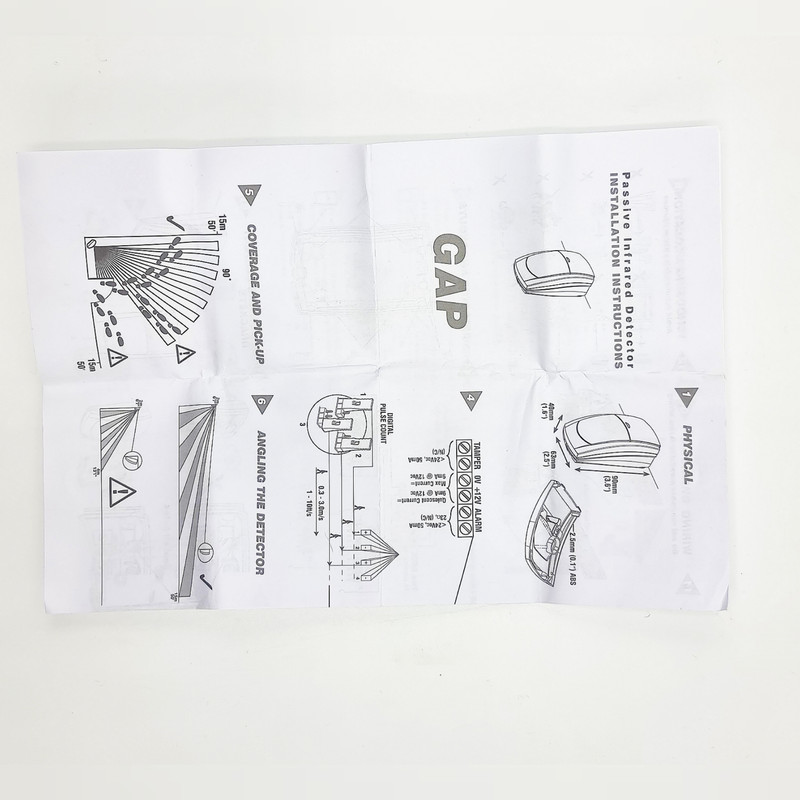 چشمی دزدگیر گپ مدل G15 چشمی دزدگیر گپ مدل G15