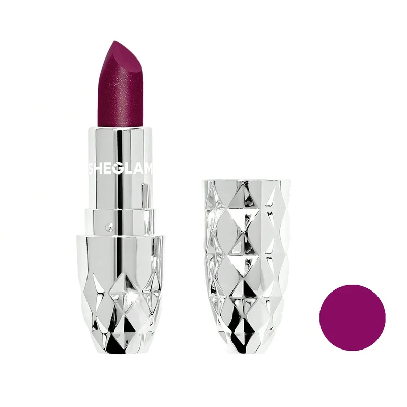 رژ لب جامد شیگلم مدل  STARLIGHT VELVET BOLD BERRY شماره 02