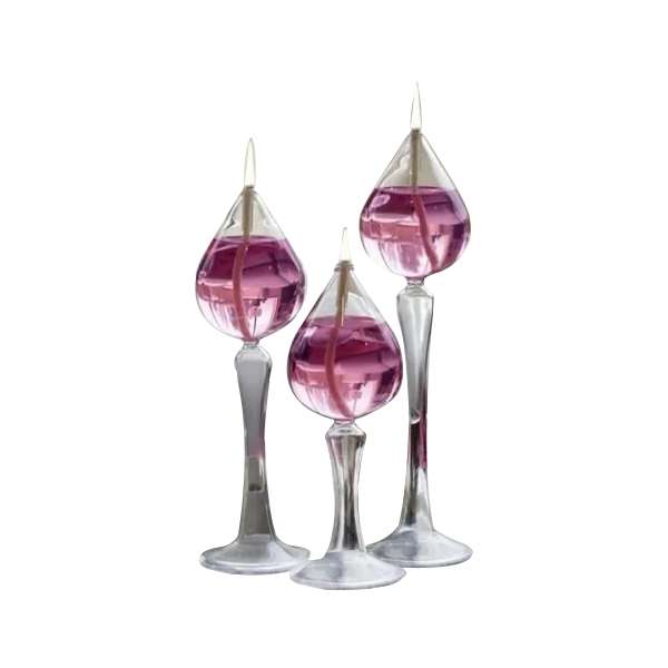 شمع مدل رز مجموعه 3 عددی