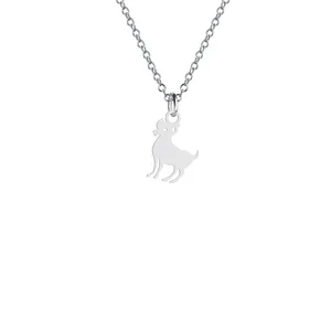 گردنبند نقره زنانه هایکا مدل ماه تولد فروردین کد n.ha2-43