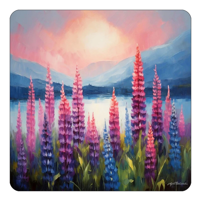 مگنت کاکتی طرح نقاشی رنگ روغن مدل mp71372