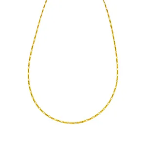 تخفیف زنجیر فیگارو طلا 18 عیار زنانه زرلاین مدل کد C-100002