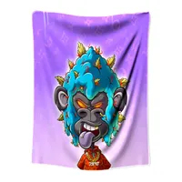 پوستر پارچه ای مدل بکدراپ بلک لایت کد 1496